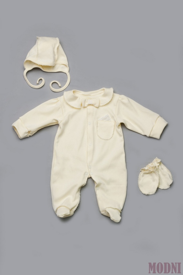 Комплект на виписку для новонароджених (для хлопчика), Молочний 03-00628_Molochnyj фото
