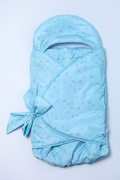 Конверт для новорожденного малыша, голубой 03-01210_blakitnij фото