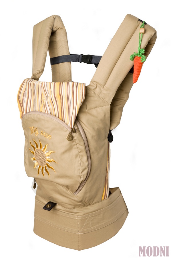 Ергономічний рюкзак з сіточкою для провітрювання спинки, Бежевий 03-00736_bezhevyj-solnce фото